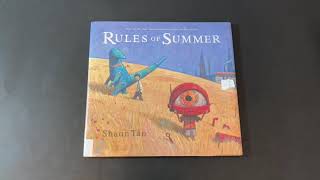 Rules of Summer, by Shaun Tan
