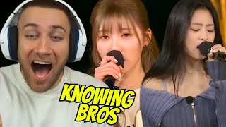 BABYMONSTER AHYEON & RAMI Sing LIVE on KNOWING BROS - REACTION