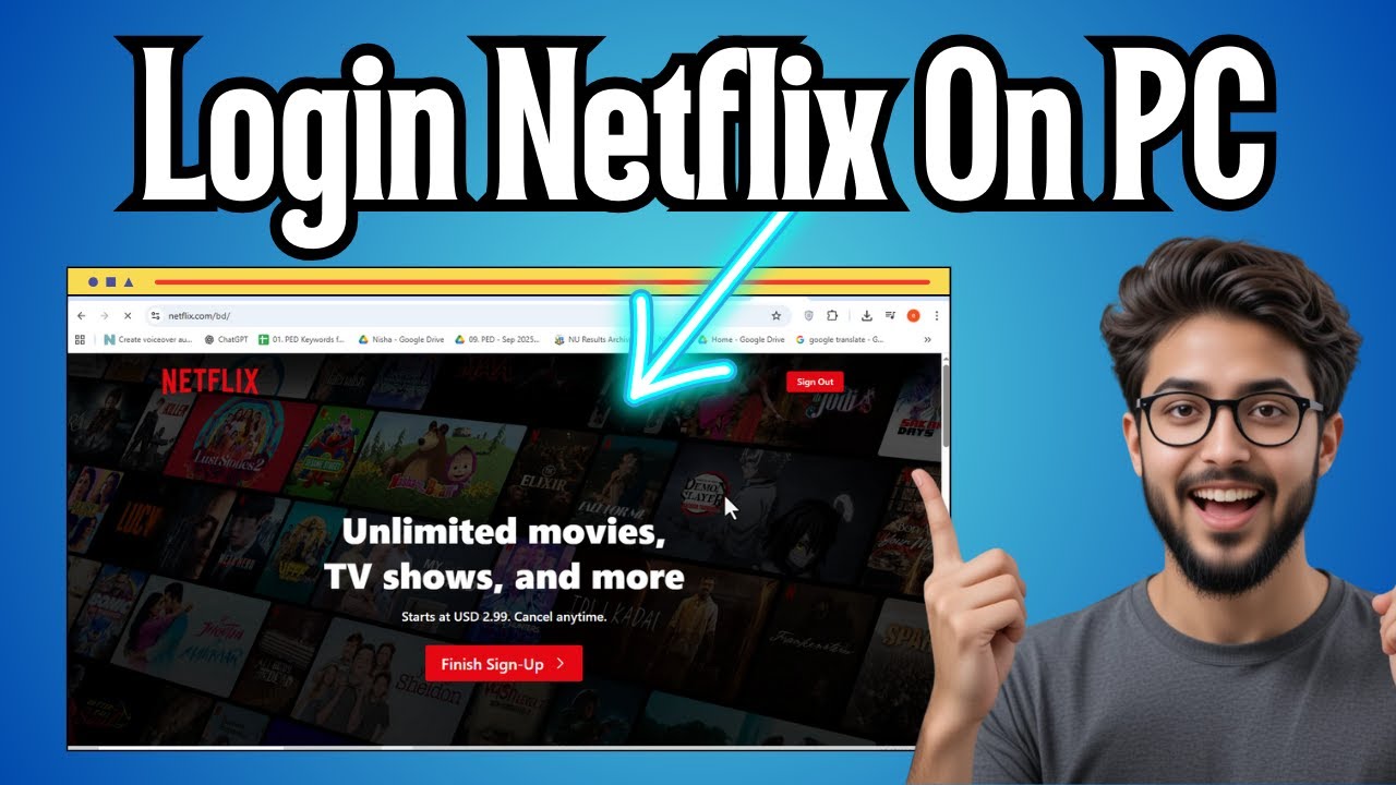 Как войти в Netflix на ПК | Краткое руководство (2025)
