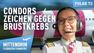 Condors Pinker Flieger - Ein Zeichen Gegen Brustkrebs Mittendrin - Flughafen Frankfurt 72