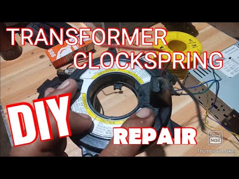HOW TO REPAIR TRANSFORMER CLOCKSPRING (Unlimited Turns) - YouTube