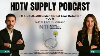 Nti E-Ucld-400 Under Carpet Leak Detector, 400 Ft