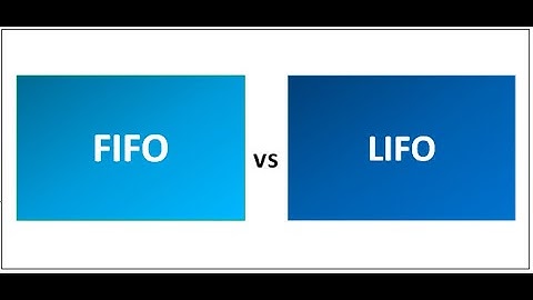 LIFO method (last in first out)
