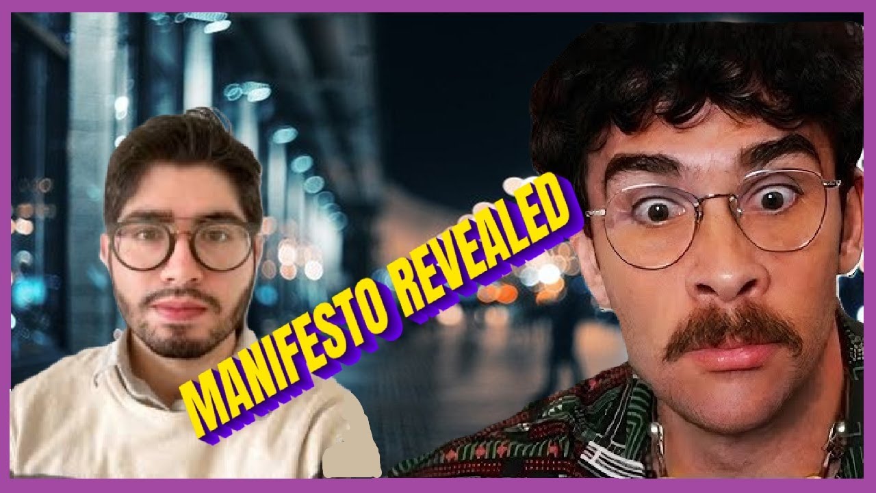 DC Embassy Shooter's Manifesto REVEALED | Hasanabi Reacts