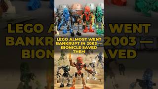 LEGO Almost Went BANKRUPT in 2003 — BIONICLE Saved Them