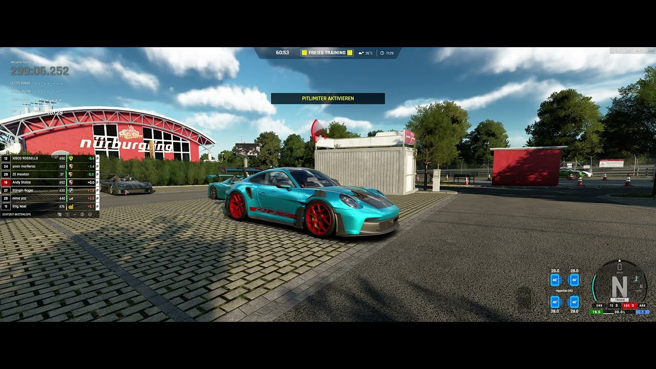 Assetto Corsa Evo Test Porsche 911 GT3 RS [4Kp60]