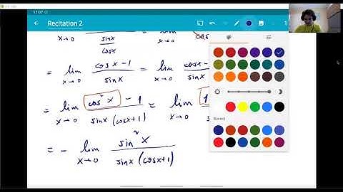 Recitation 2 - Calculating limits (Rutgers Math 135 - Calculus I)