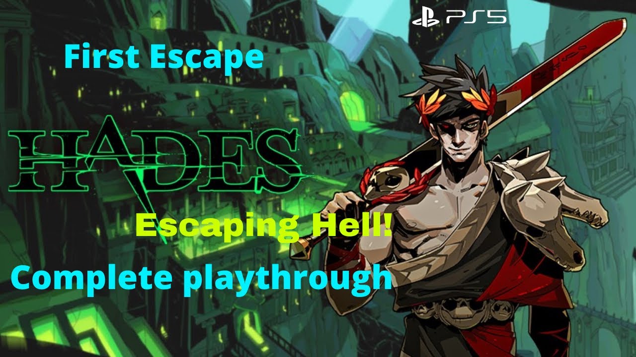 Hades Complete Run Gameplay (First Escape) PS5 60FPS - YouTube