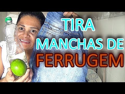 Vídeo: Como você conserta manchas de ferrugem?