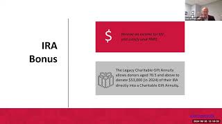 Gift & Estate Planning Webinar | August 28, 2024