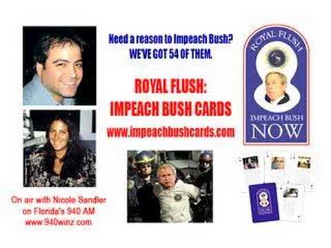 Impeach Bush Cards interview on WINZ AM with Nicol...