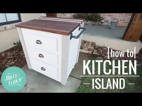 How To Make A Mobile Kitchen Island