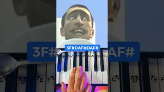 Darth Vader Skibidi Toilet 😲🚽Meme Piano Tutorial