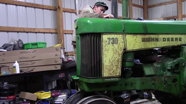 Tinkering with a John Deere 730