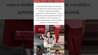 Tendencias en #moda este 2026