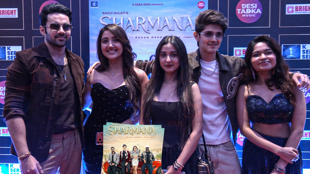 Ashnoor Kaur, Abhishek Bajaj, Riya Sharma Shine at Song Launch