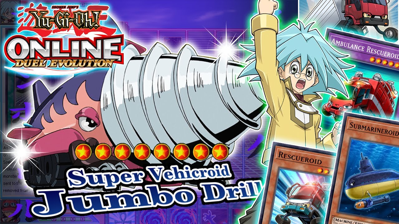 Yu Gi Oh! Power of Chaos Joey the Passion - Syrus Truesdale, Sho Marufuji "Roid, Vehicroid" JP