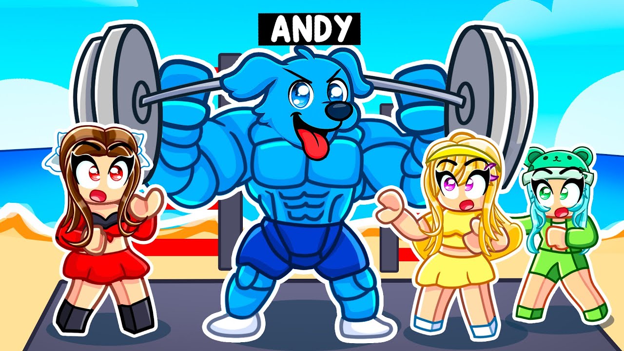 I Became the STRONGEST DOG In Roblox MUSCLE LEGENDS!