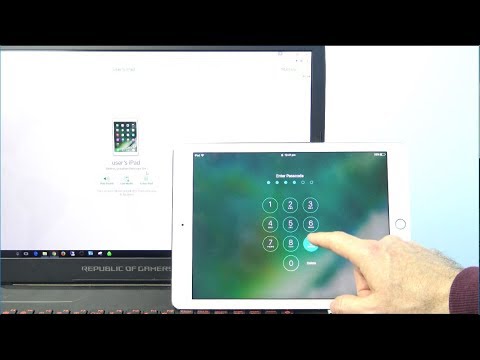Erase passcode on iPhone, iPad, or iPod touch with iCloud - YouTube