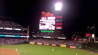 Dancing monkeys &    Philly Phanatic  .September 18,2011