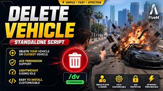 JM-DeleteVehicle [Standalone] | JM Modifications | FiveM Scripts