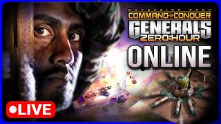 [LIVE] Bringing Glory to the GLA in Online Multiplayer FFA Matches | C&C Generals Zero Hour