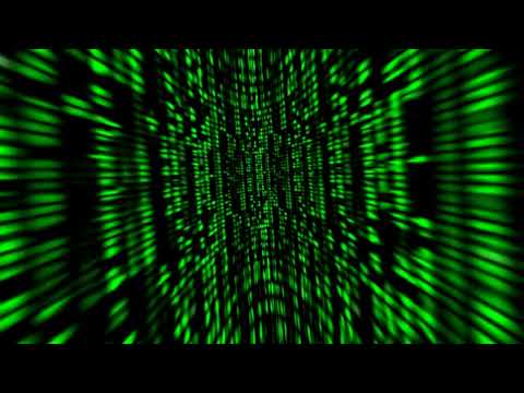 Satisfying Video | Matrix Code Effect Background