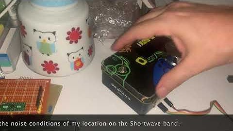 SI4735 homebrew receiver and Ferrite Rod antenna on SW