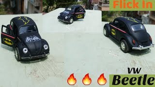 The Batman Car!! Diecast Unboxing Flick In Volkswagon Beetle Black | The Black Beast🔥🔥