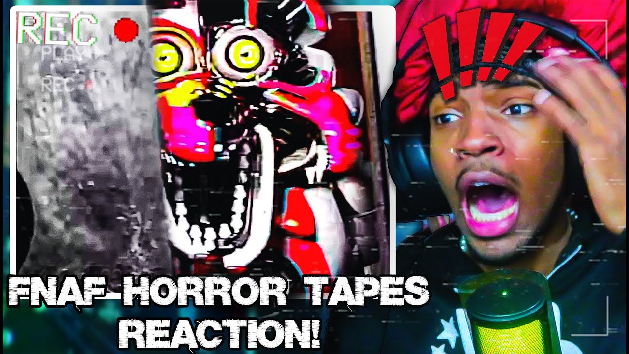 FNAF VHS TAPES GIVE ME CRAZY GOOSEBUMPS!!!