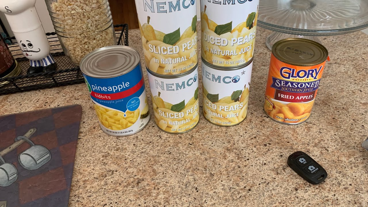 Dehydrating canned fruit and what do you do with it YouTube