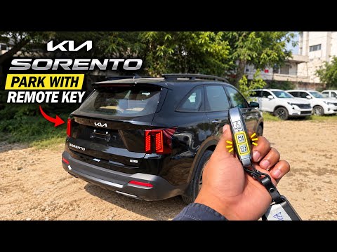 Kia Sorento 1.6 Hybrid 2026 - Remote Park Assist Explained - How To Park With Key ?