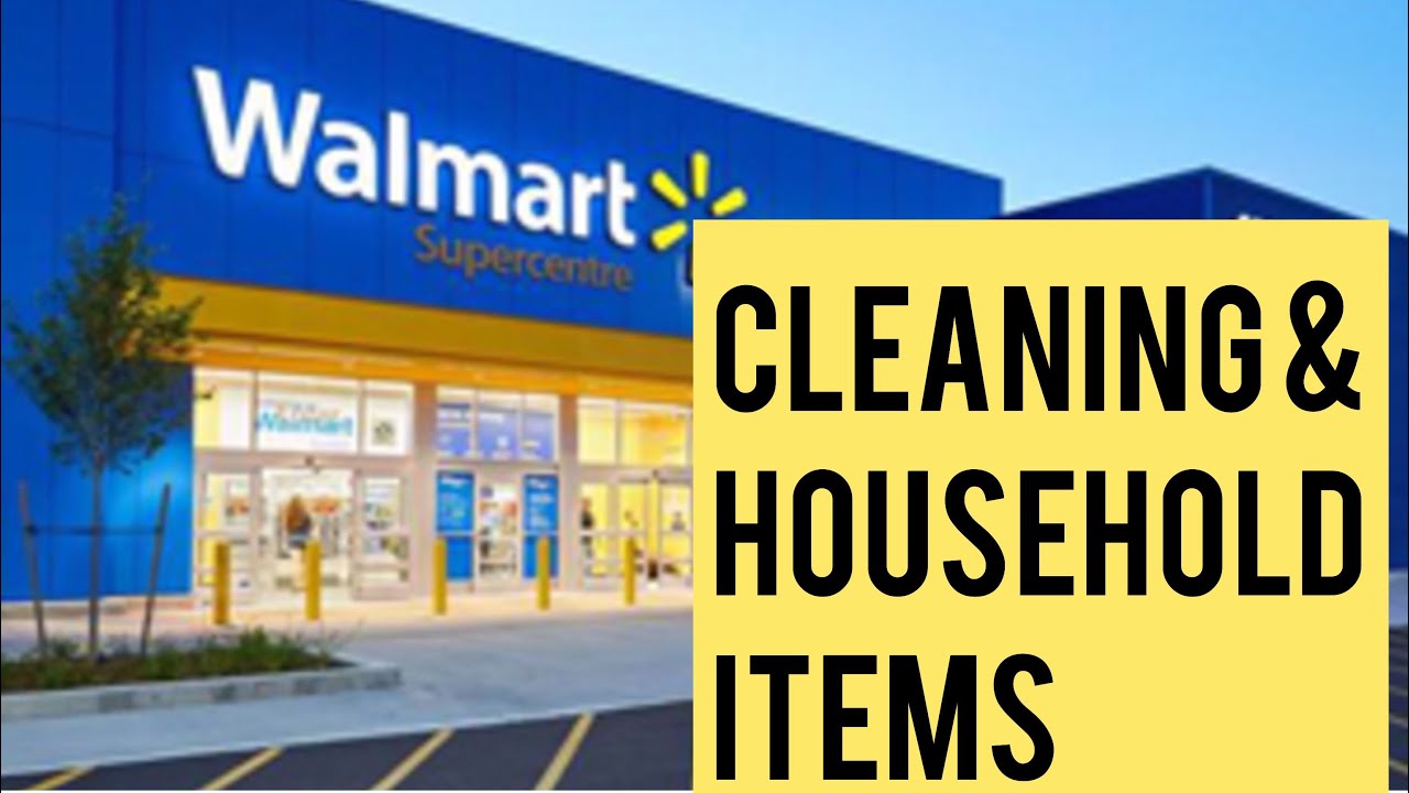 69 Walmart Household and Cleaning Supply Haul with PricesStocking Up YouTube