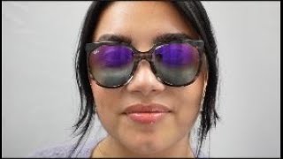 Ray-Ban Cats 1000 RB4126 Sunglasses Female Fit Guide