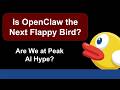 Is OpenClaw the Next Flappy Bird? Are We at Peak AI Hype?