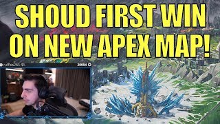 SHROUD's ▪ FIRST WIN On World's Edge - NEW Apex Map 【APEX LEGENDS Season 3】