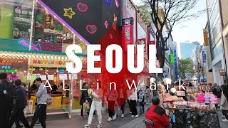 Namdaemun Market / Myeongdong / Insa-dong | 韓国ソウル南大門市場/明洞/仁寺洞 | 남대문시장 / 명동 / 인사동 / 4K Walk