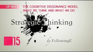 The Cognitive Dissonance Model - What We Think And What We Do