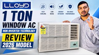 Lloyd Window AC 2026 Model | Lloyd 1 Ton 2 Star Non Inverter Window AC Review 2026 Model LW12D2FESSW