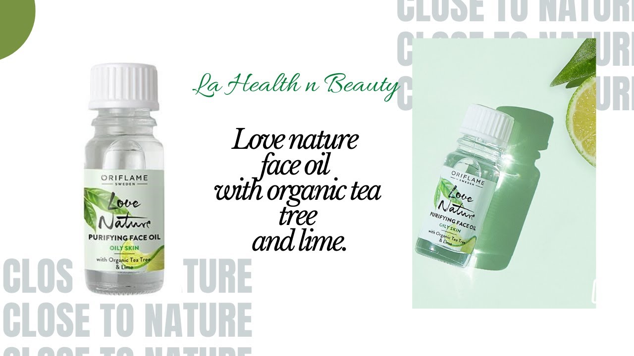 Oriflame Love Nature Purifying Face Oil with Organic Tea Tree