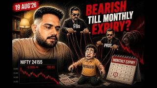 19 AUG'26 NIFTY Prediction | FII Options Data + Technical Analysis | Market Outlook