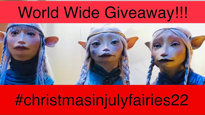 #christmasinjulyfairies22 Worldwide Giveaway! 🧚🧚🧚The Winner has Been Drawn! 🧚🧚🧚