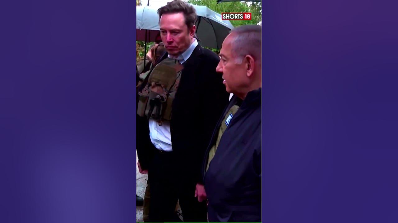 Elon Musk Visits Israel, Tours The Ruins Of Israeli Kibbutz With PM
