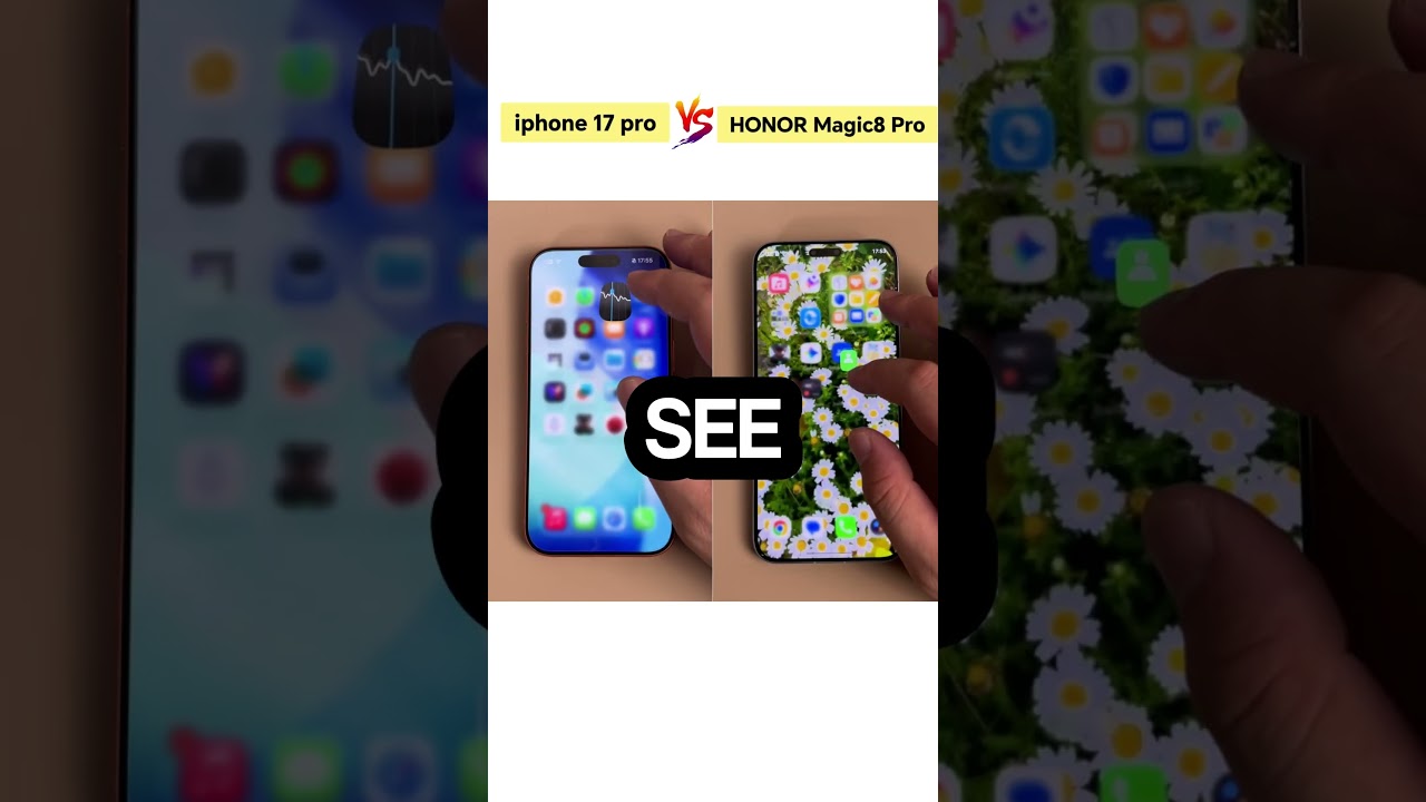 Iphone 17 pro против Honor Magic 8 Pro #honor #honormagic