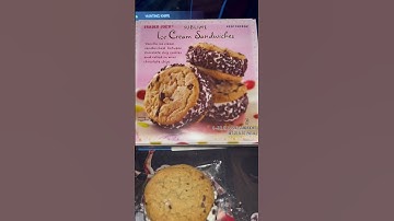 Ice cream sandwich #mukbang #viral #icecream #icecreamsandwich #traderjoes #amazing #desert #cookies