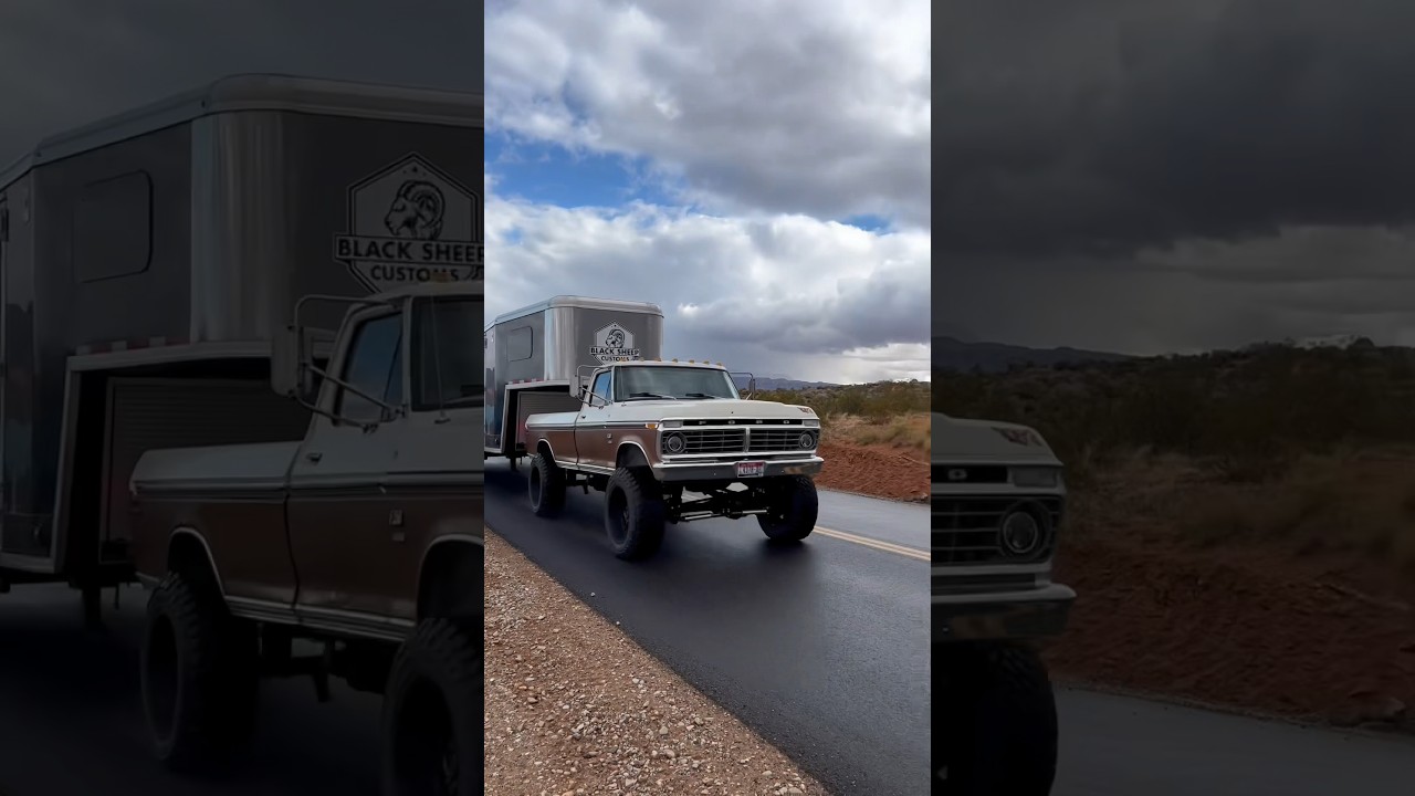 73 Ford вывозит ваш новый грузовик 