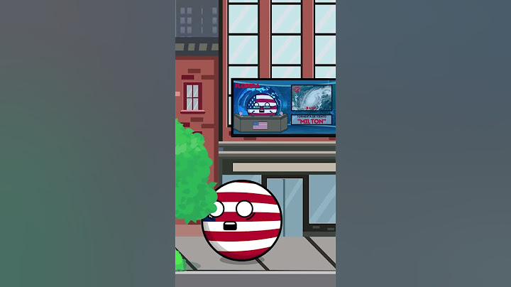 Huracán Milton Arrasa Estados Unidos😨 #countryballs