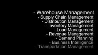 McLane Logistics Technology - Warehouse Management, Supply Chain & Transportation Management