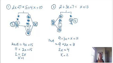 solving equations with balances