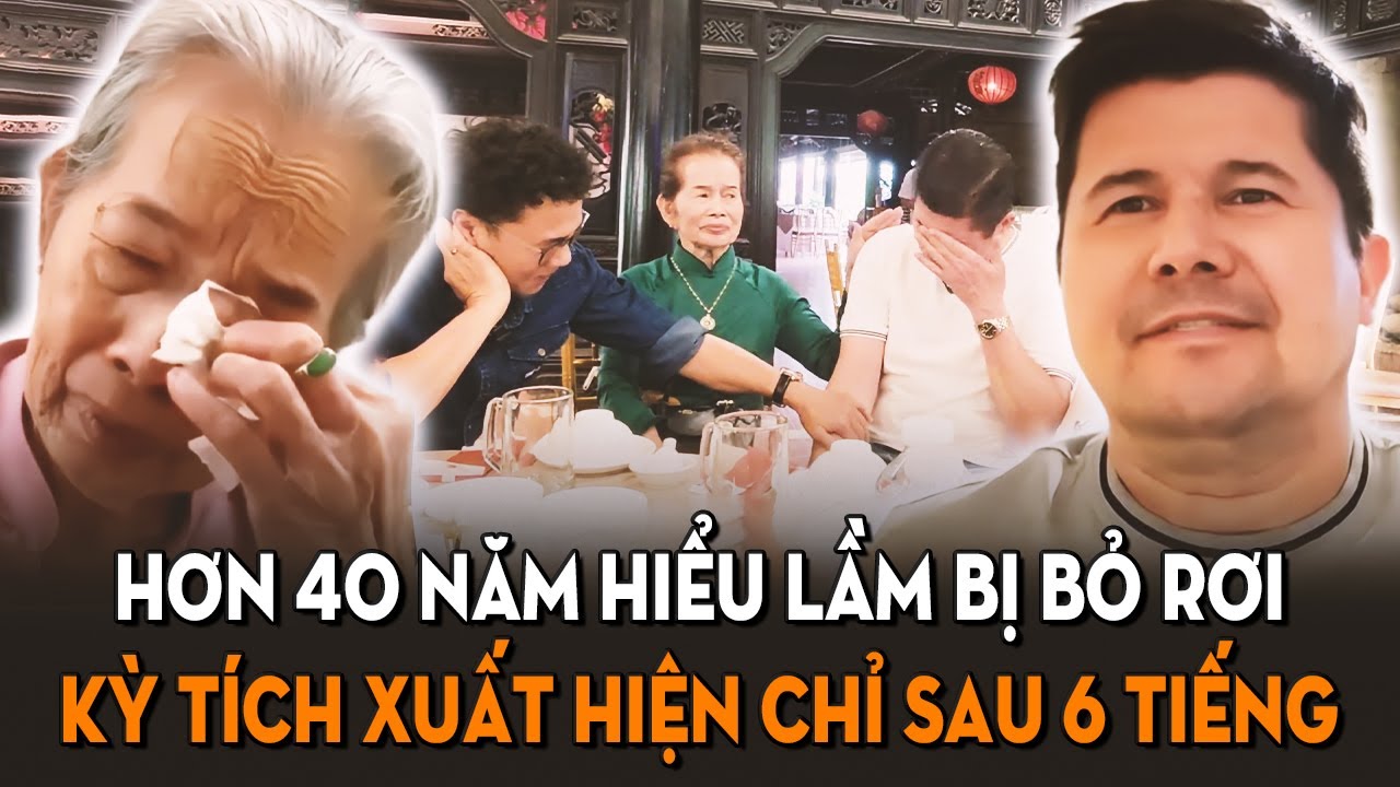 Hơn 40 năm hiểu lầm bị bỏ rơi: Con lai Mỹ tìm được mẹ Việt chỉ sau 6 tiếng nhờ Tuấn Vỹ